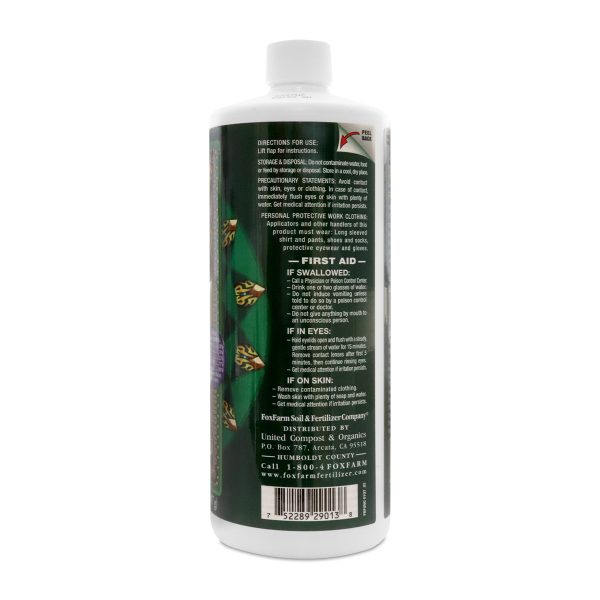Foxfarm Bushdoctor Force Of Nature Fungicide 1 Quart Directions