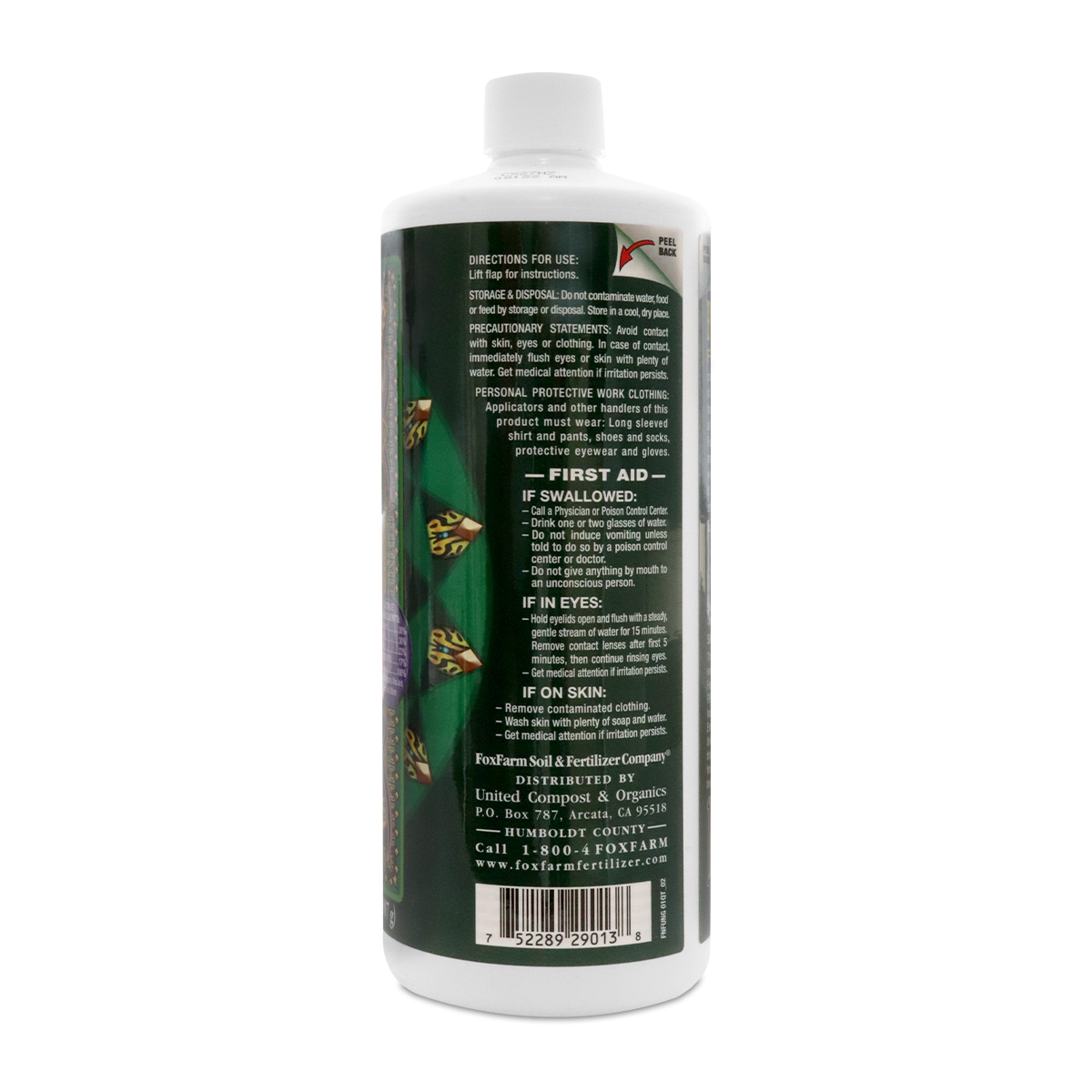 Foxfarm Bushdoctor Force Of Nature Fungicide 1 Quart Directions