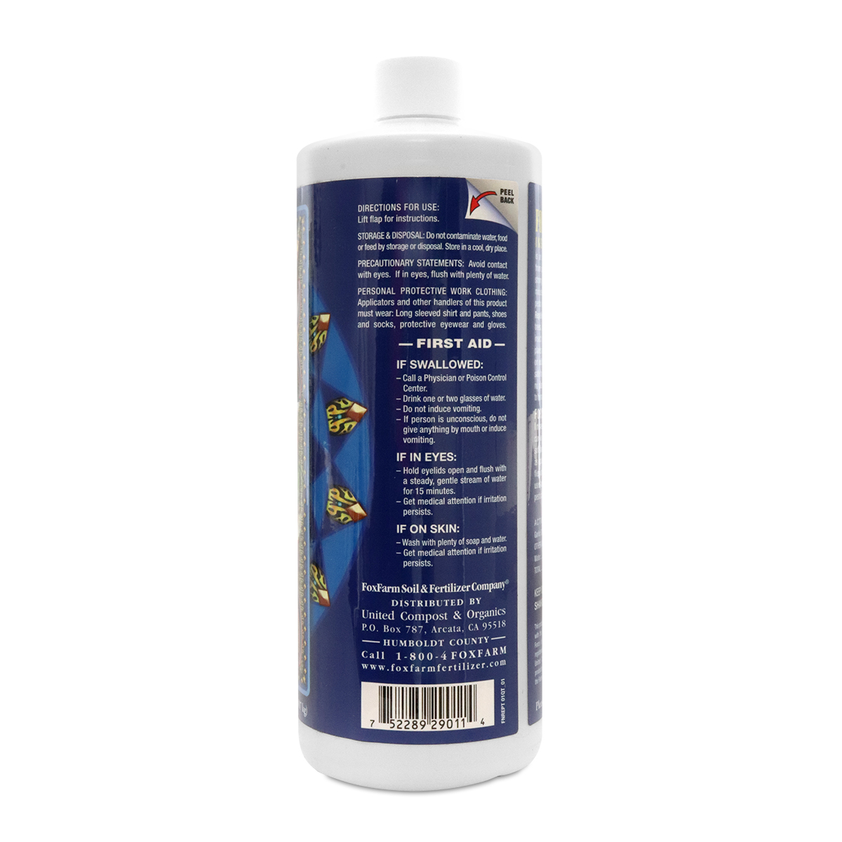 Foxfarm Bushdoctor Force Of Nature Insect Repellent 1 Quart Directions