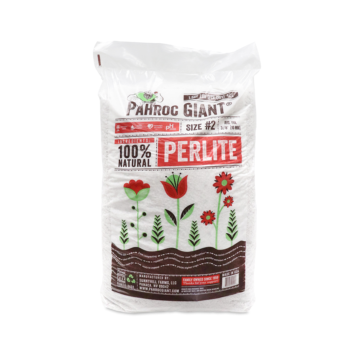 Pahroc Perlite Number 2 1.5 cuft