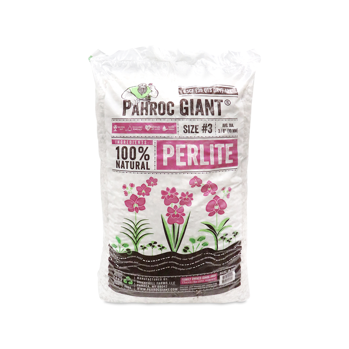 Pahroc Perlite Number 3 - 1.5 cuft