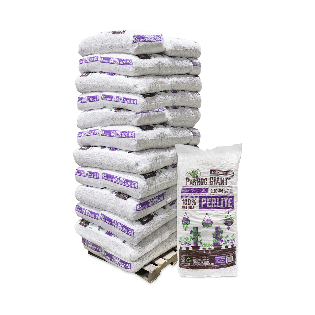 Pahroc Perlite #4 - 4 cuft | Pallet of 27 Bags