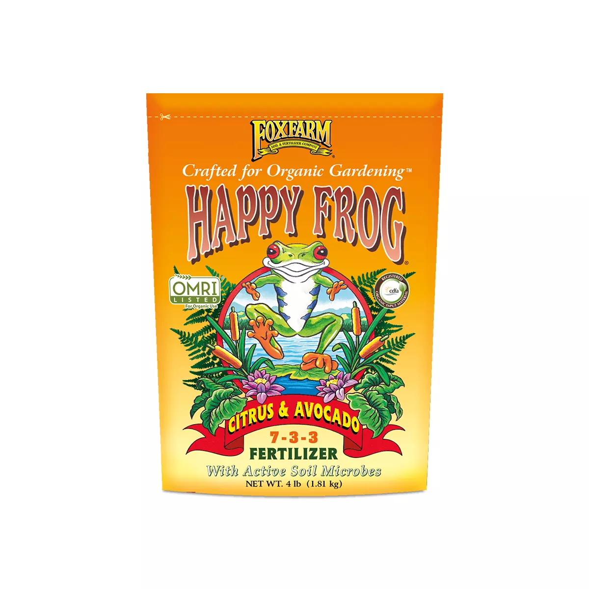 FoxFarm Happy Frog Citrus And Avocado 4lb