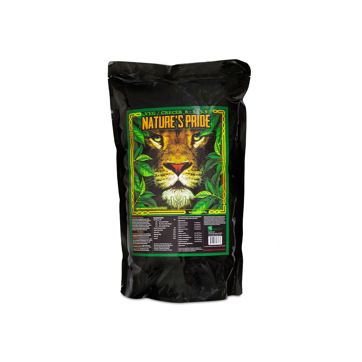 GreenGro Biologicals Pride Lands Veg - 250 Pound