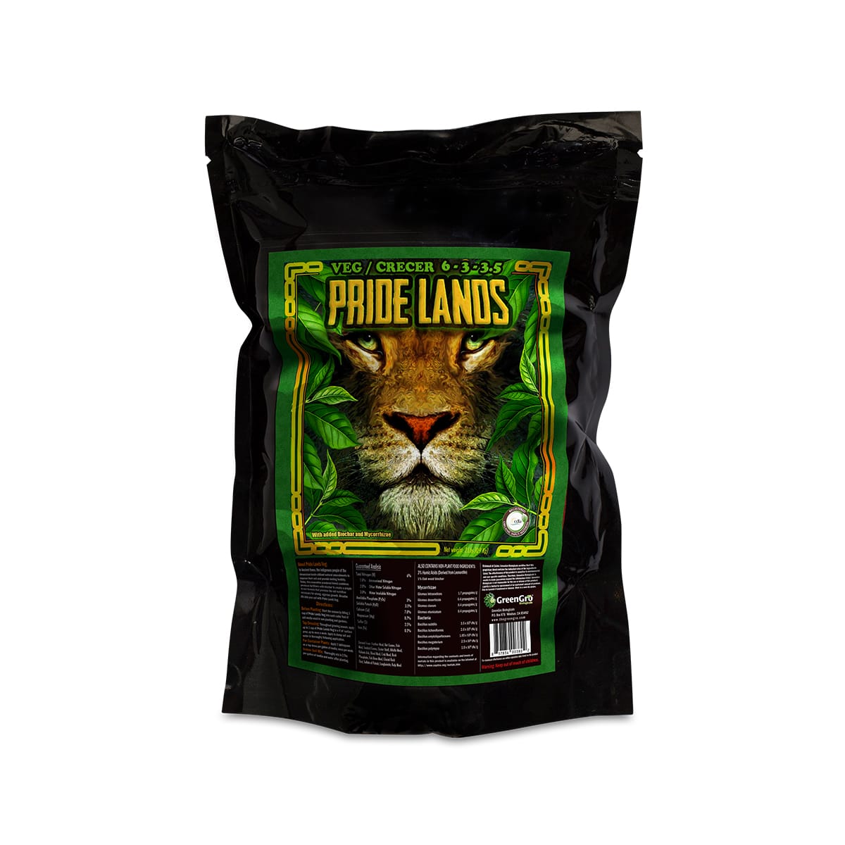 GreenGro Biologicals Pride Lands Veg 2lb