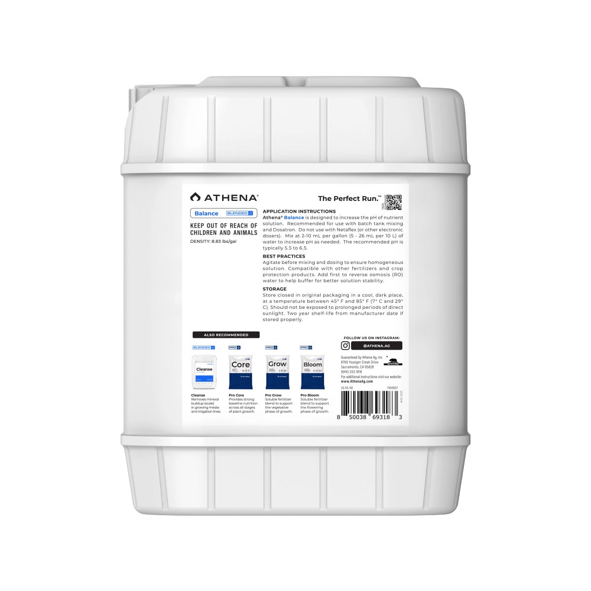 Athena Balance 5 Gallon Back