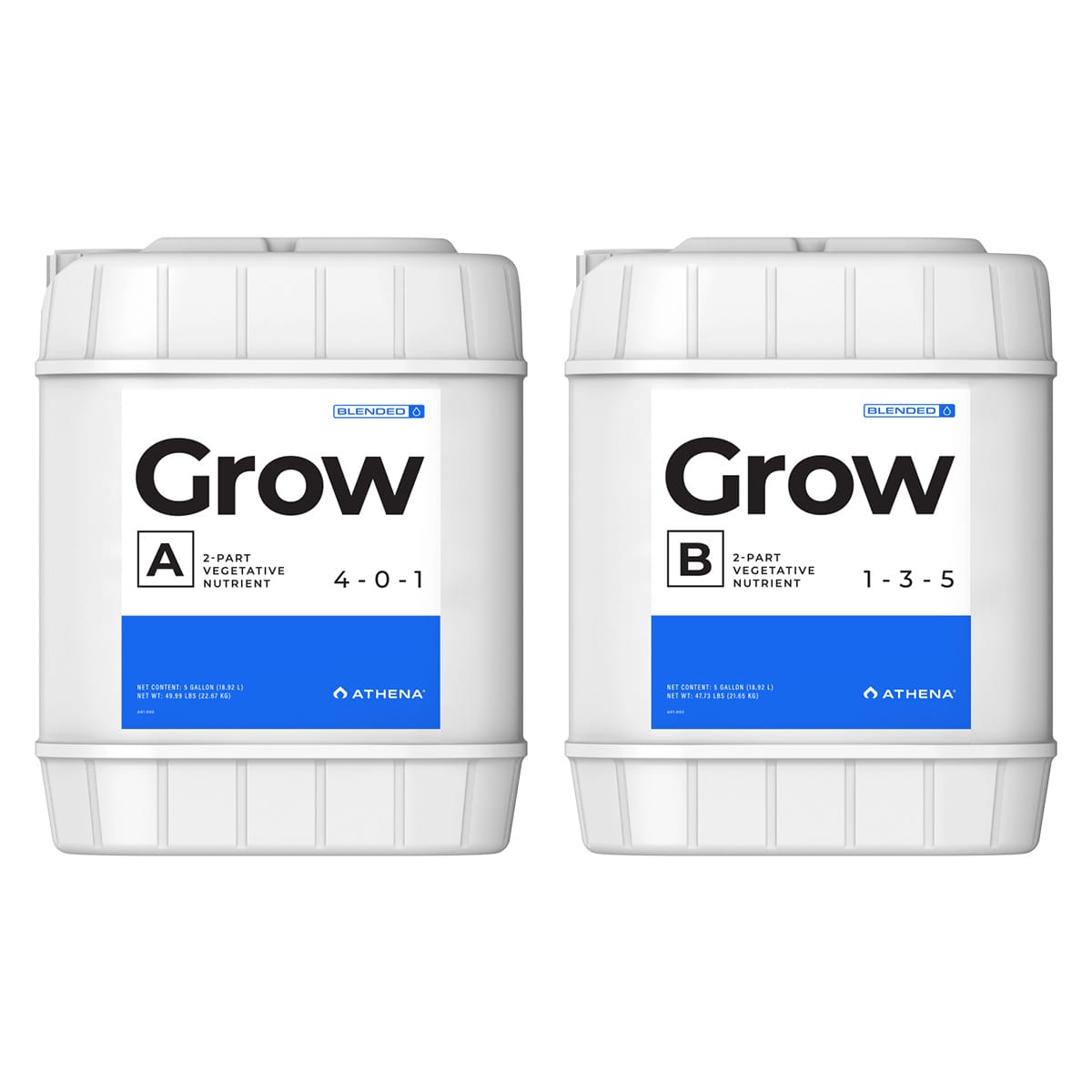 New Athena Grow AB 5 Gallon