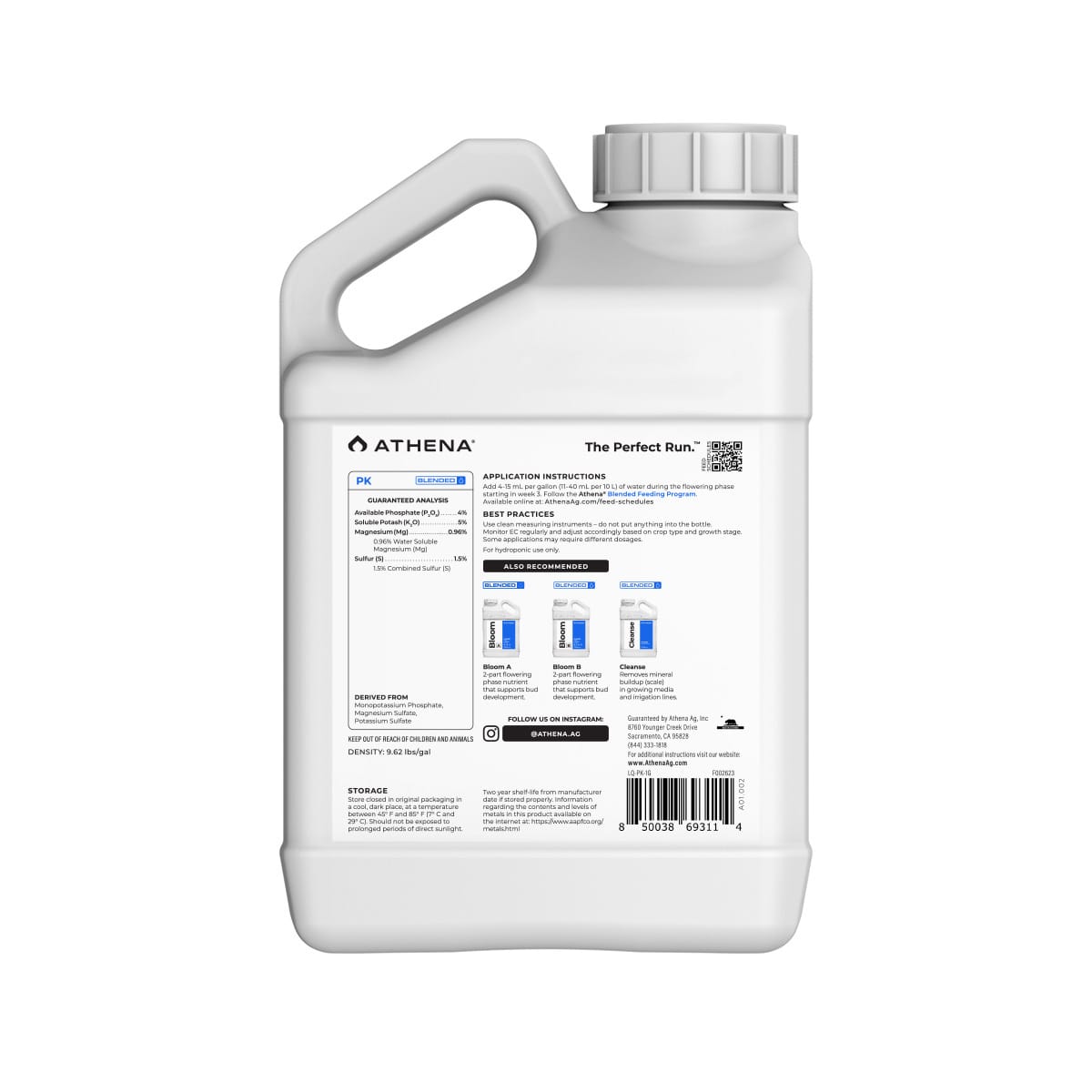 New Athena PK 1 Gallon Back