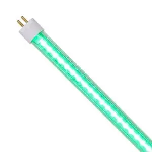 Green LED T5 Bulb - 4 Foot