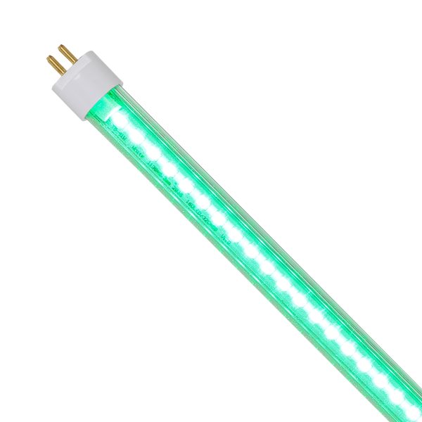 Green LED T5 Bulb - 4 Foot