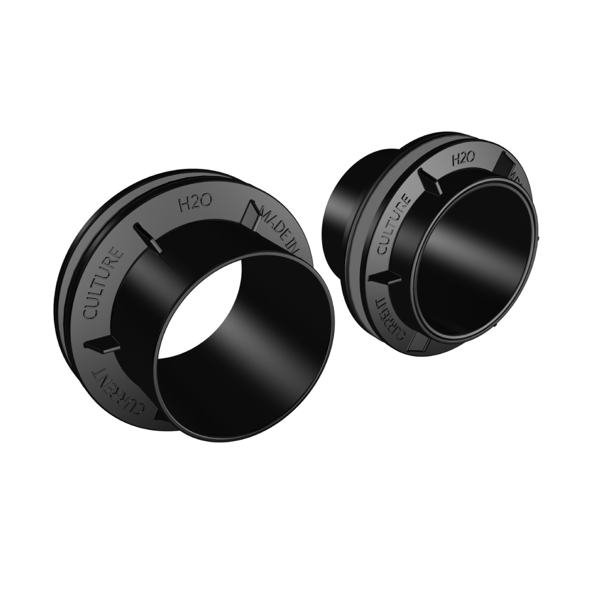Under Current Spin Tight Bulkhead 3 Inch