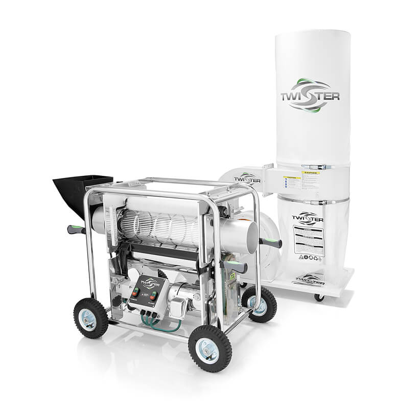 Twister T2S Trimming Machine with Leaf Collector Vacuum