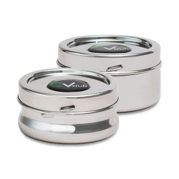 CVault Twist Top Storage Containers
