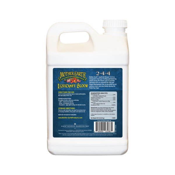 Mother Earth LiquiCraft Bloom - 2.5 Gallon Label