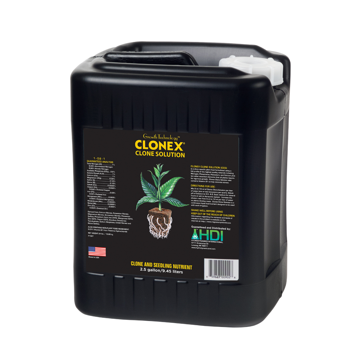 Clonex Cloning Solution 2.5 Gallon