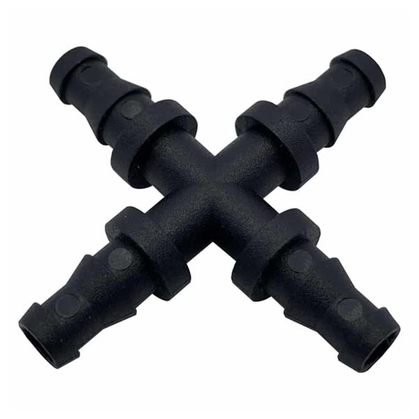 AutoPot 3/8 Inch Cross Connector Fitting