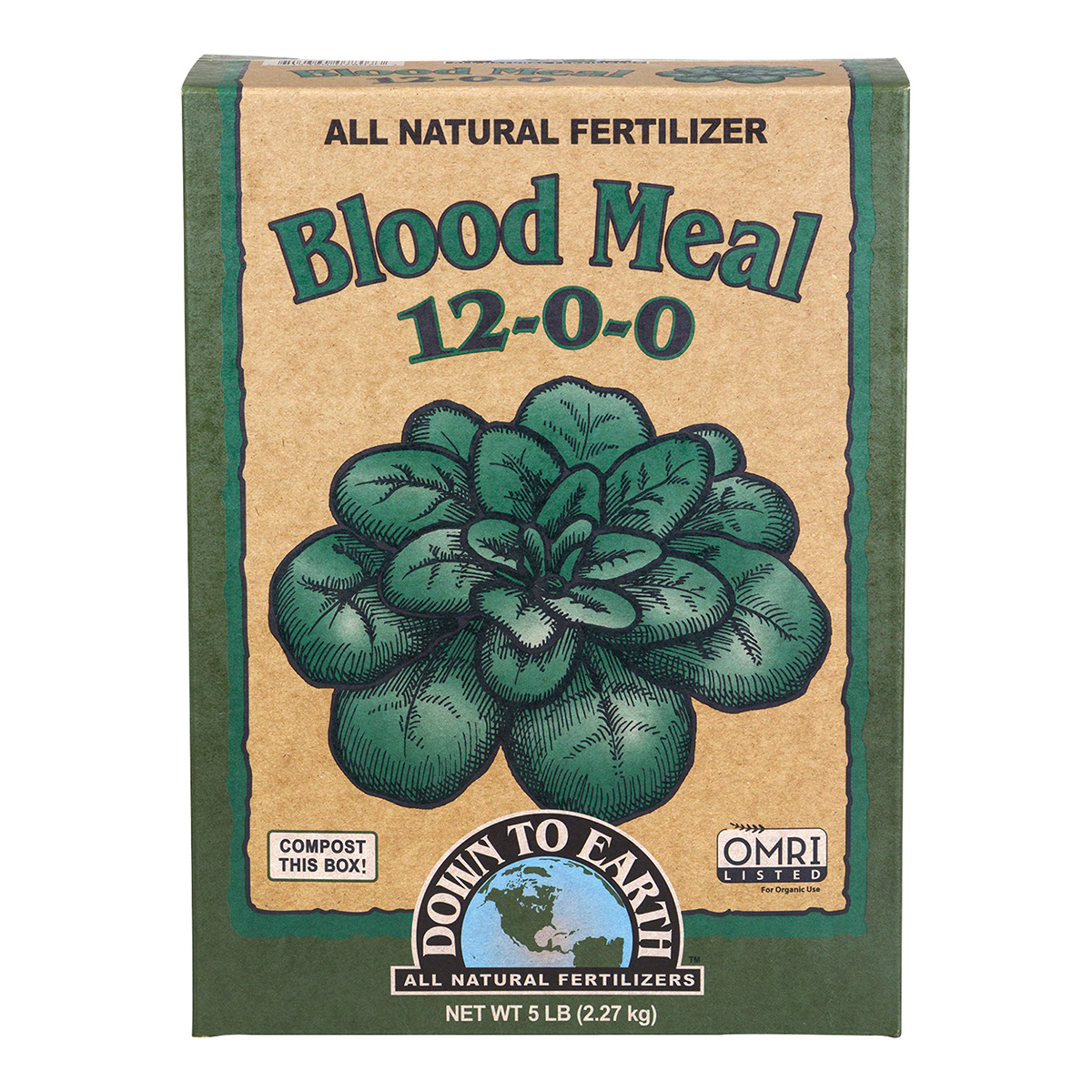 Down To Earth Blood Meal 5 lb