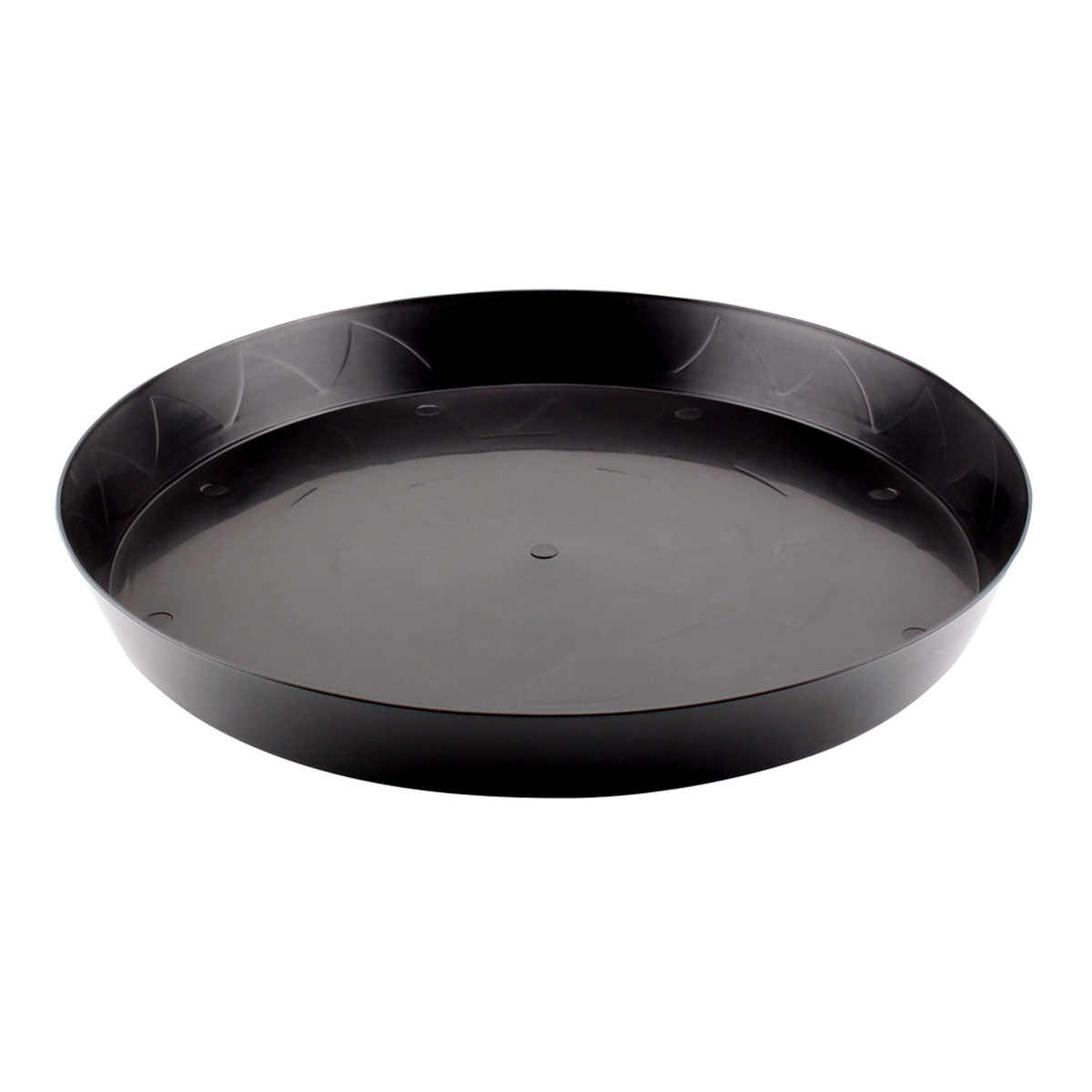 Gro Pro Heavy Duty Black Saucer 16 in