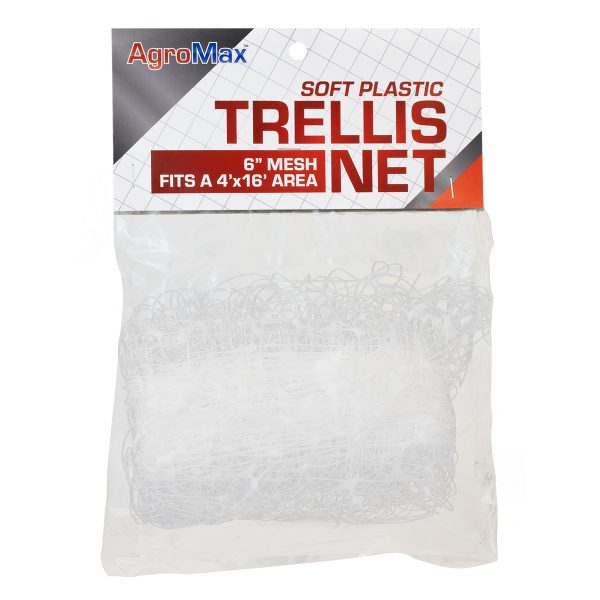 AgroMax 6" Trellis Net - 4'x16'