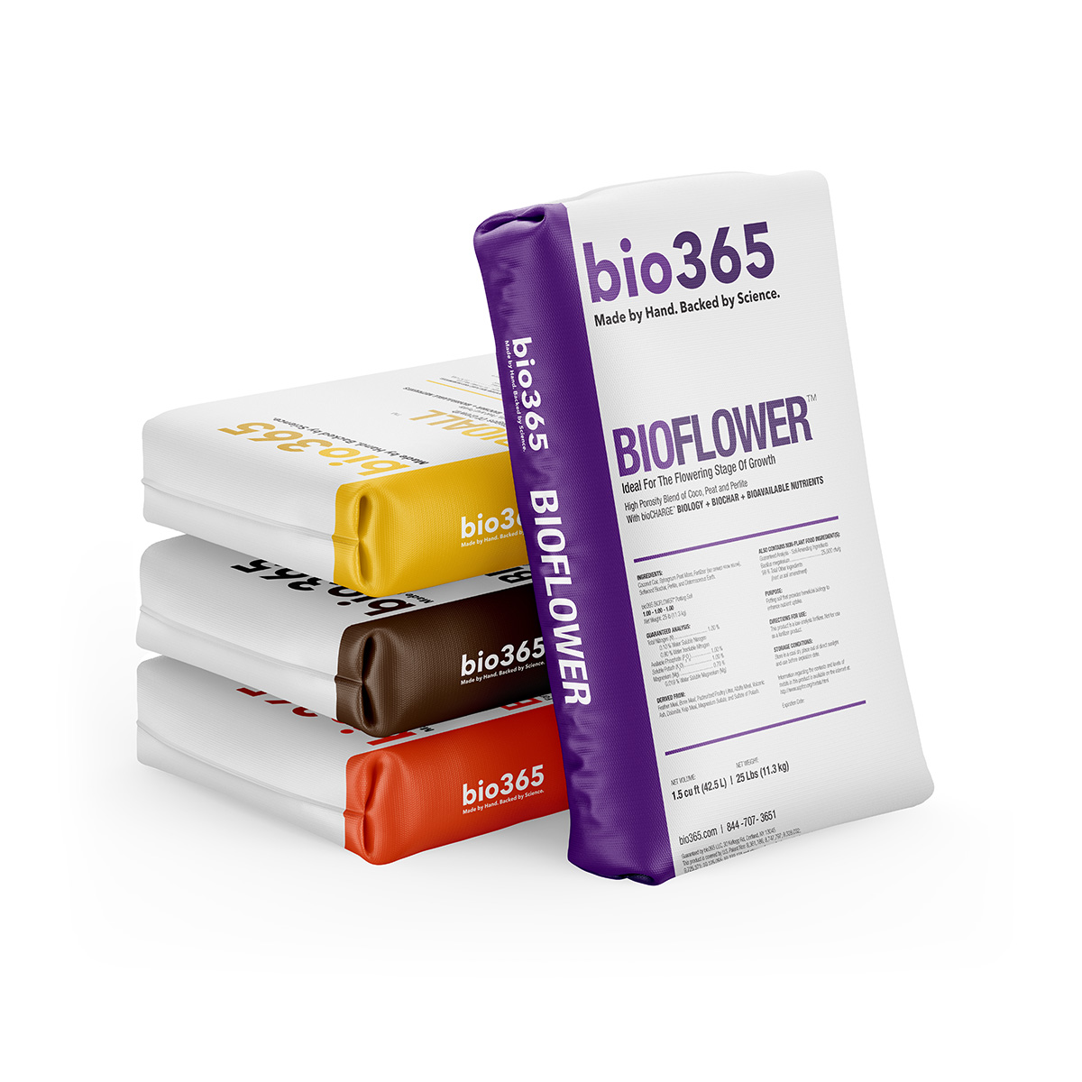 bio365 BIOFLOWER Group of Bags