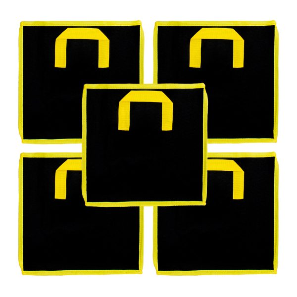 HTG Supply Square Phat Sack 5-Pack 5 Gal