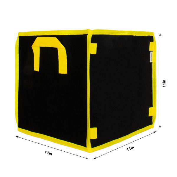 HTG Supply Square Phat Sack Size Chart 5 Gal