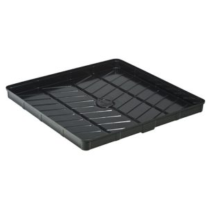 Botanicare Black 4'x4' LT Tray Quarter View