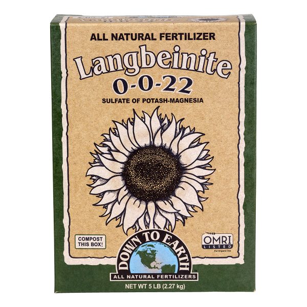 Down To Earth Langbeinite (Sul-Po-Mag) - 5 lb