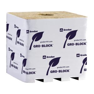 Grodan Rockwool Hugo Block – 6 x 6 x 6
