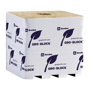 Grodan Rockwool Hugo Block – 6 x 6 x 6