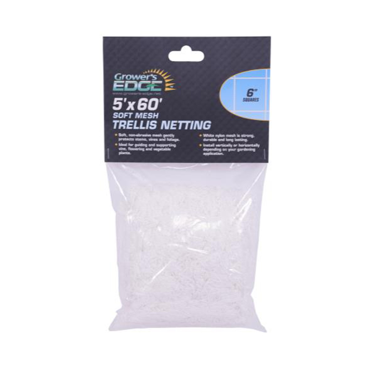 Grower's Edge 6 Inch Soft Mesh Trellis