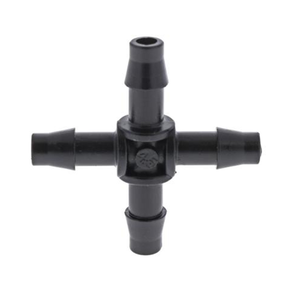 Antelco 1/4" Barbed 4 Way Cross