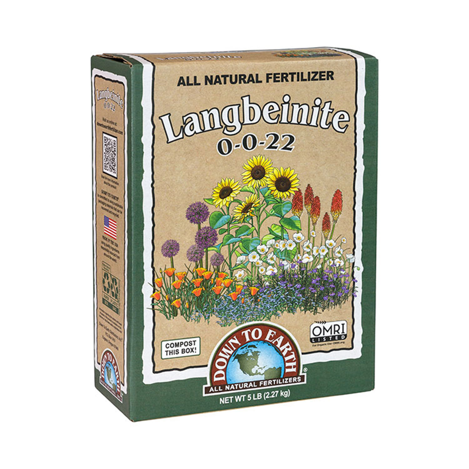 Down To Earth Langbeinite 5lb