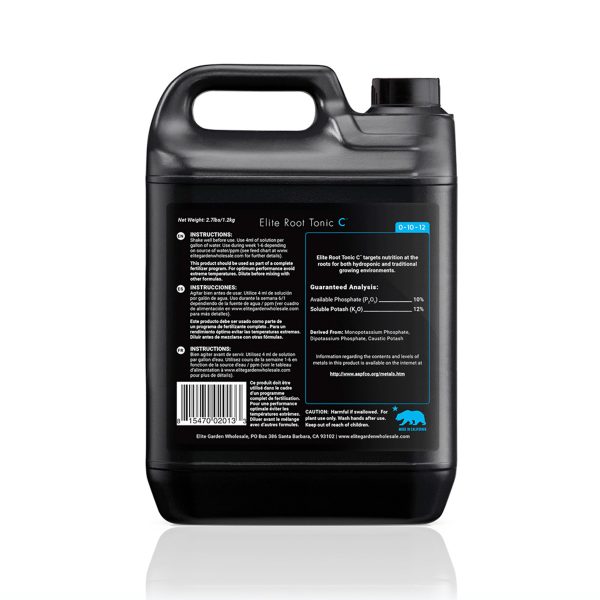 Elite Root Tonic C Quart Back