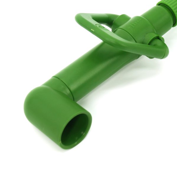 FF Quick Disconnect Open Flow Bubbler Elbow Fitting Close Up