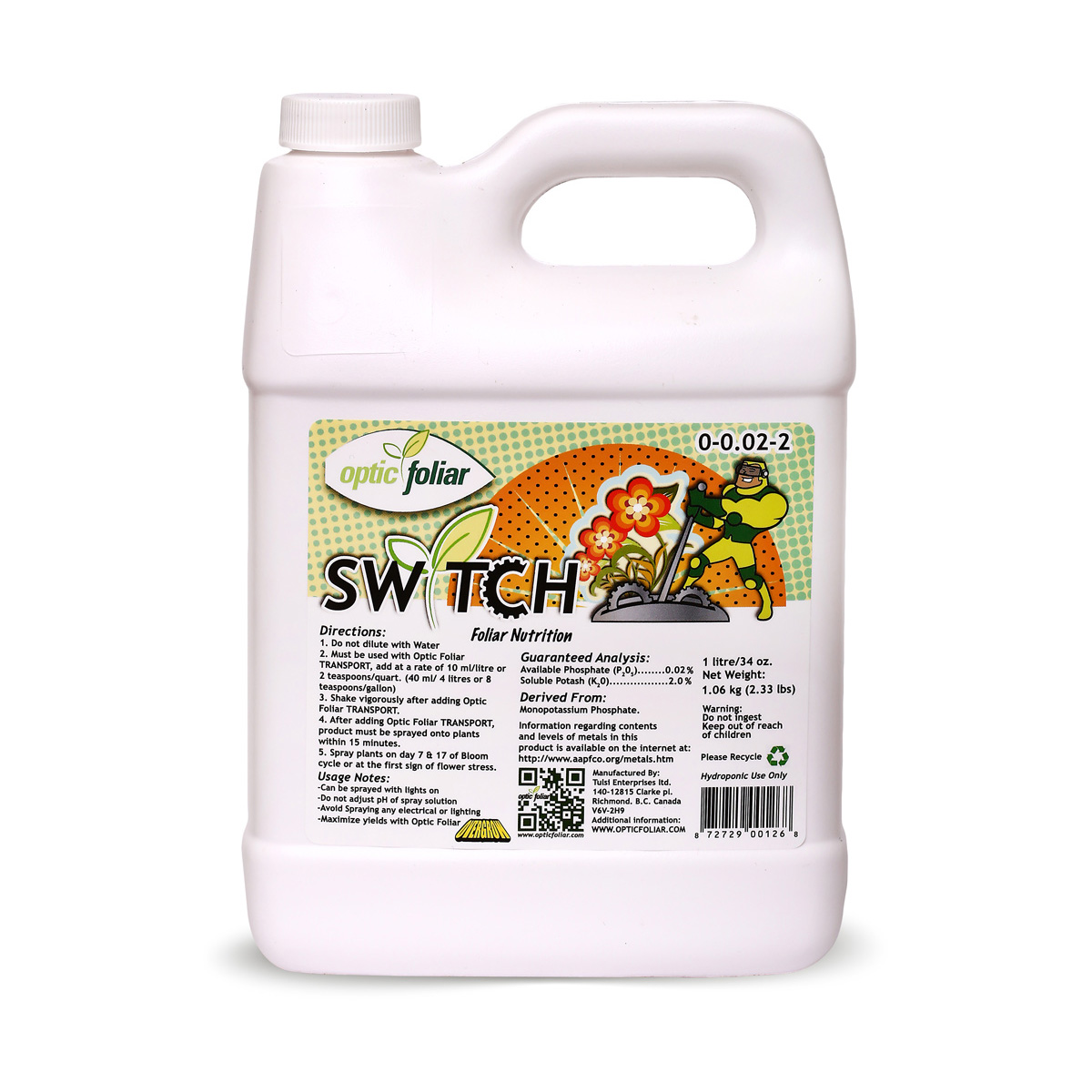 Optic Foliar Switch 1L