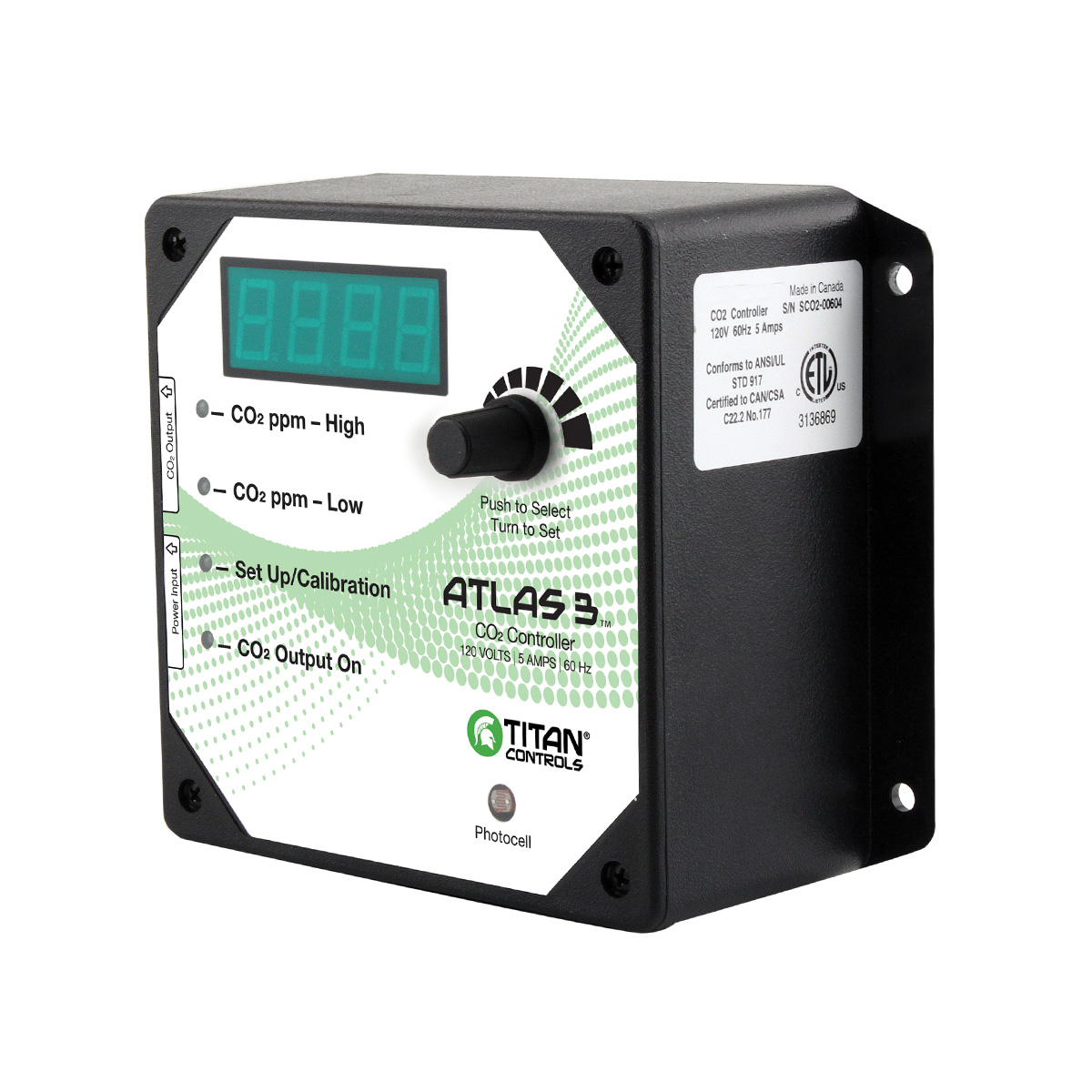 Atlas 3 CO2 Controller