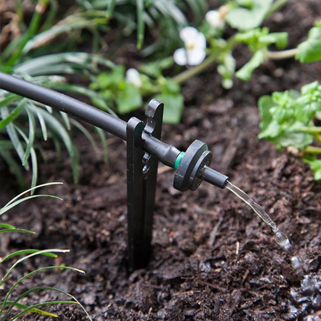 Raindrip 1/4 Inch Pressure Compensating Drip Emitter 2 GPH ⋆ HTG