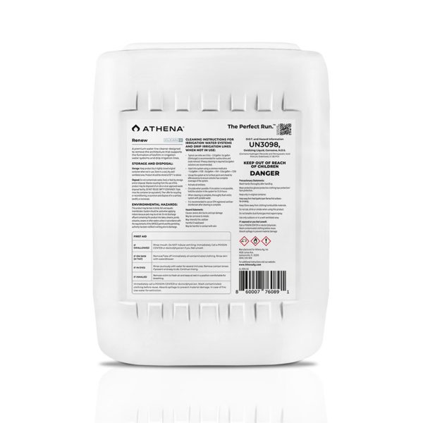 Athena Clean Renew 5 Gallon Back