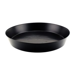 Black Premium Plastic Saucer 20in