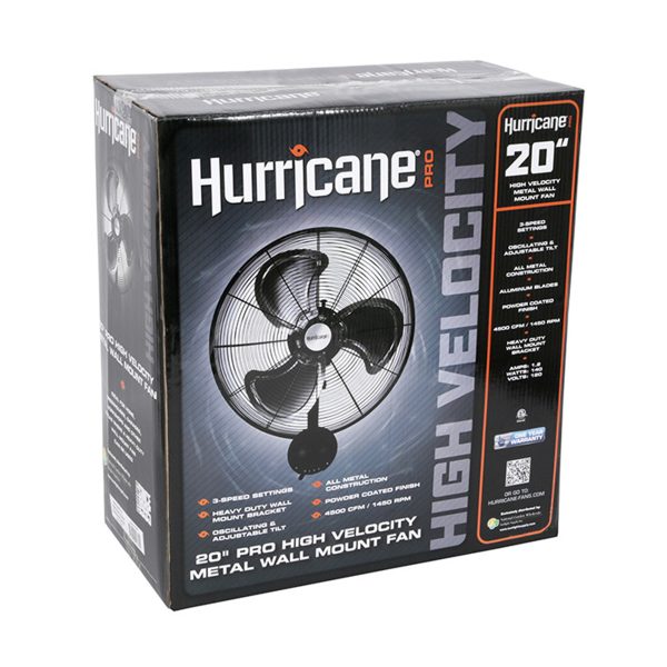 Hurricane 20in Pro Fan Package