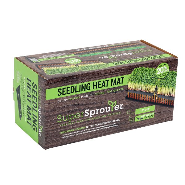 Super Sprouter Seedling Heat Mat Packaging
