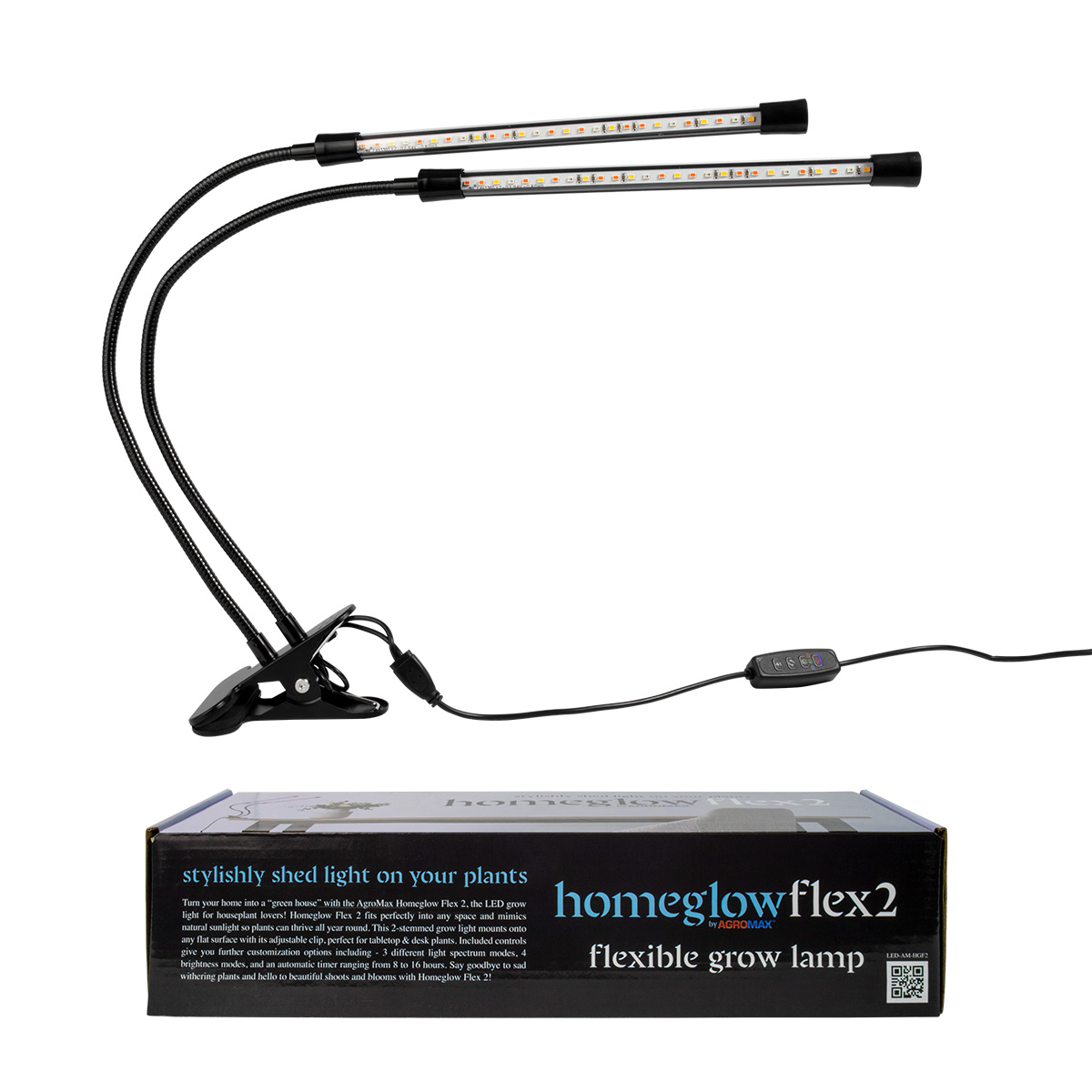 AgroMax Homeglow Flex 2 Unit & Packaging