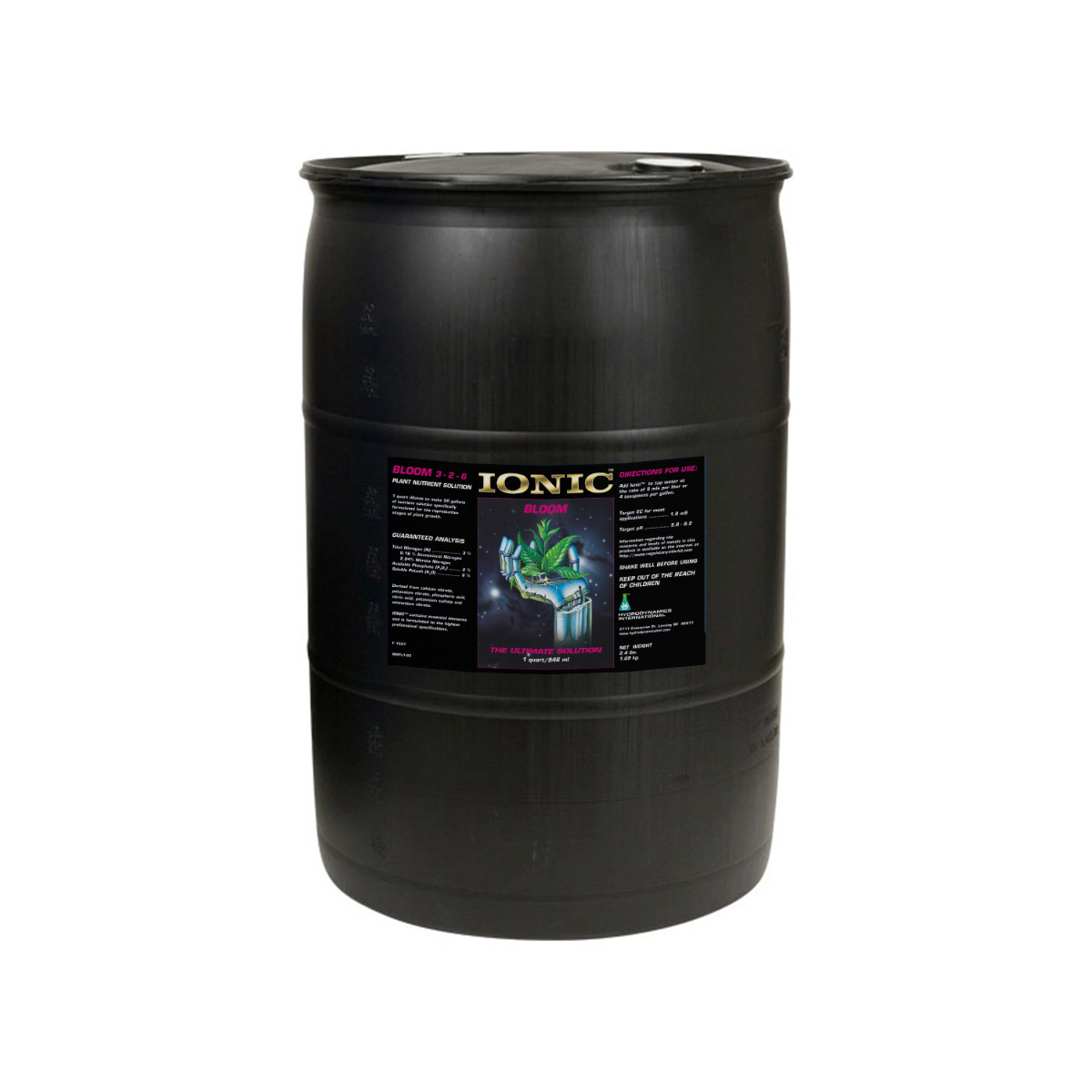 HydroDynamics Internationl Ionic Bloom 55 Gallon