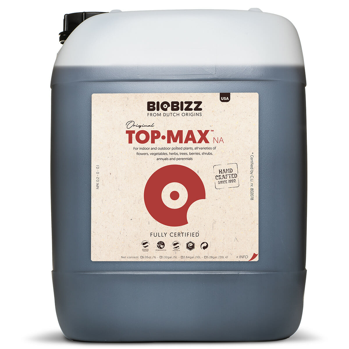 Biobizz Top-Max Flowering Stimulator 10L