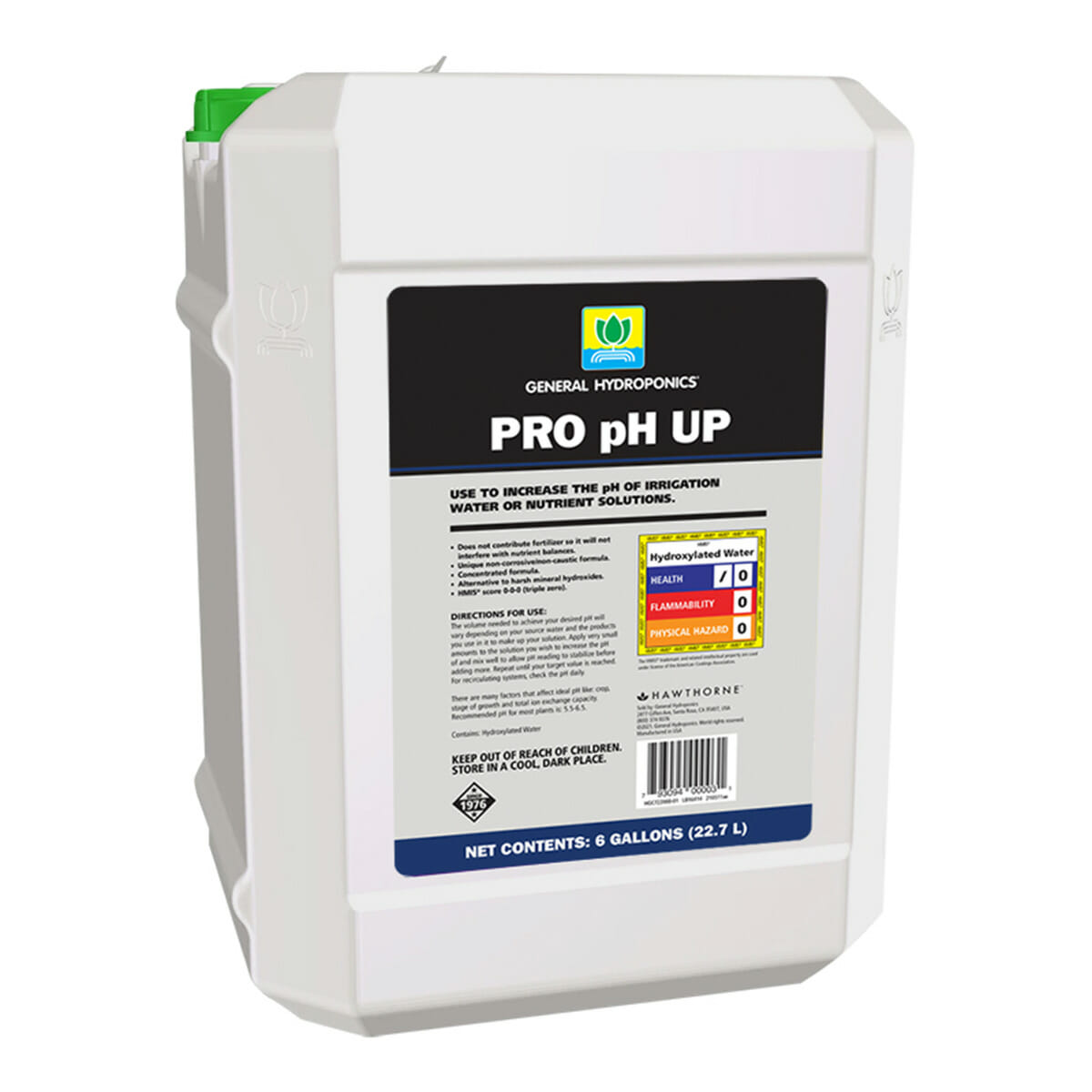 General Hydroponics PRO pH Up 6 Gal