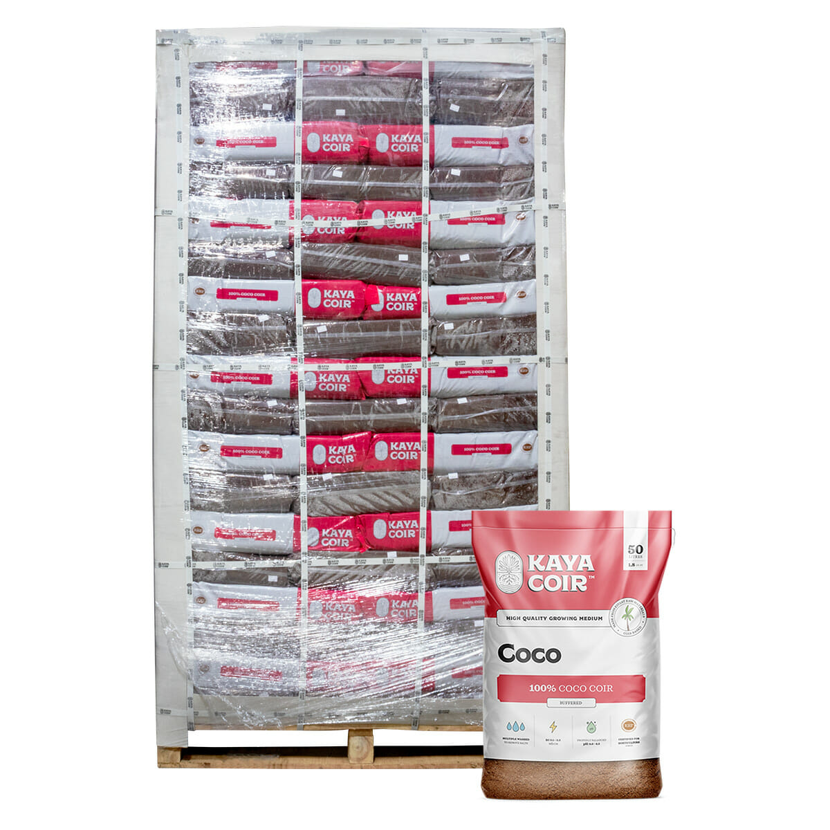 Kaya Coco Bulk Pallet of 90 Bags