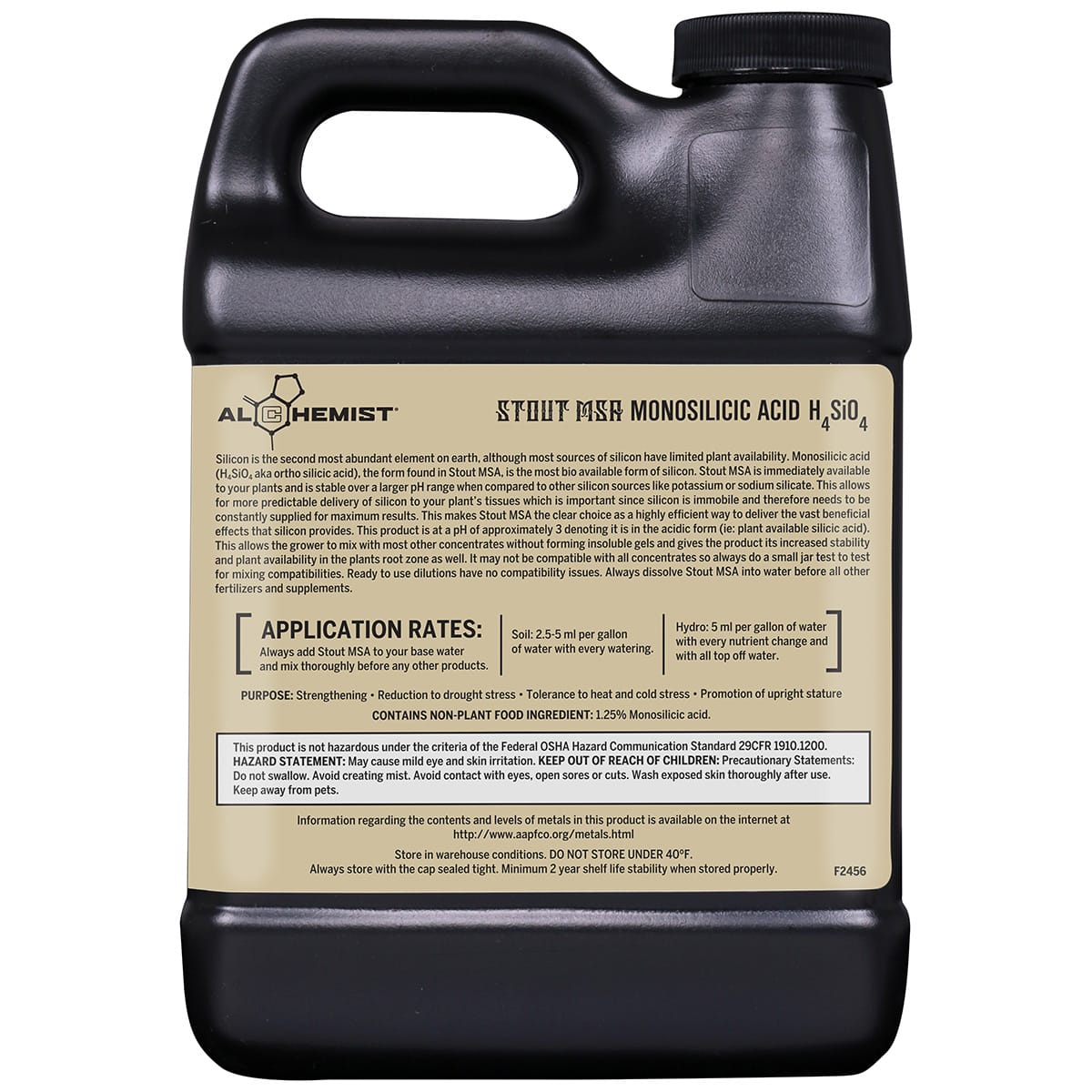 Alchemist Stout Silicon 32oz Back
