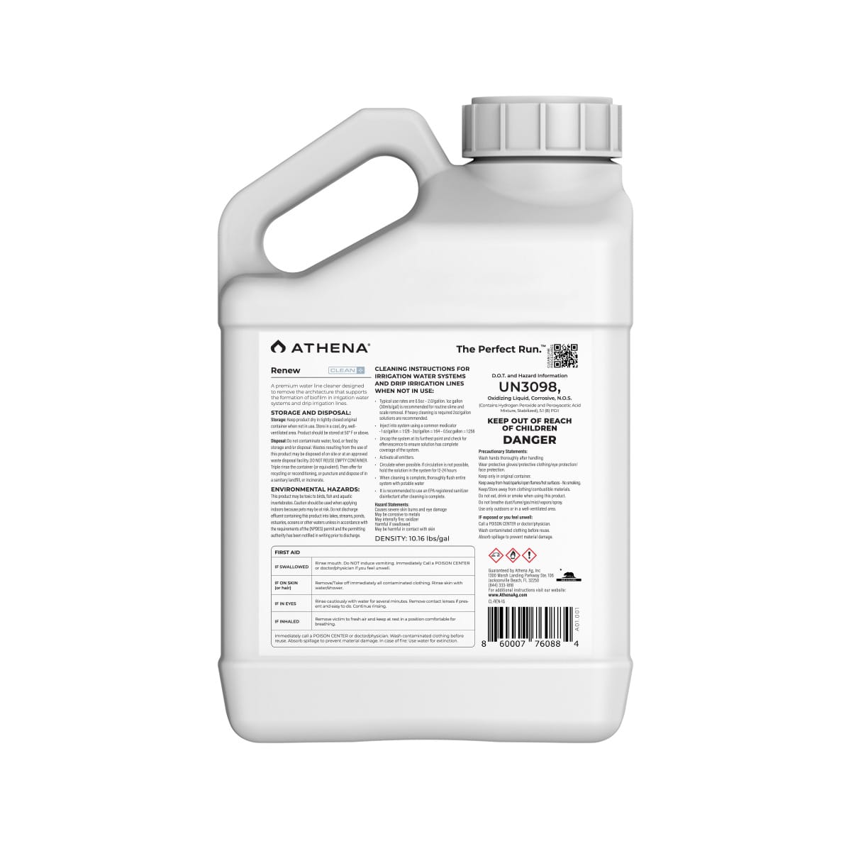 Athena Renew 1 Gallon Back