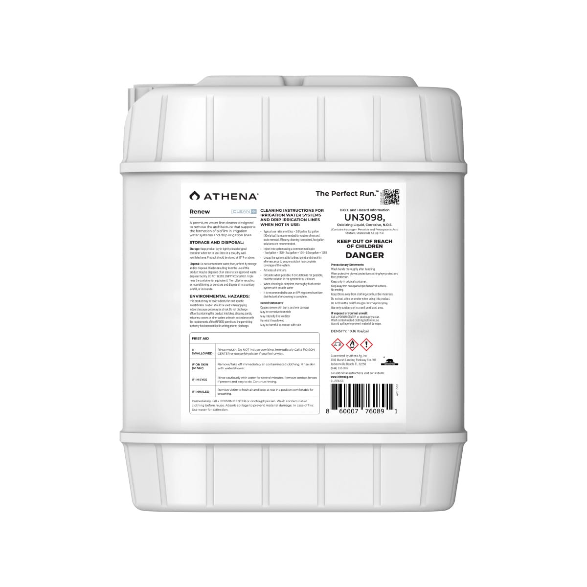 Athena Renew 5 Gallon Back